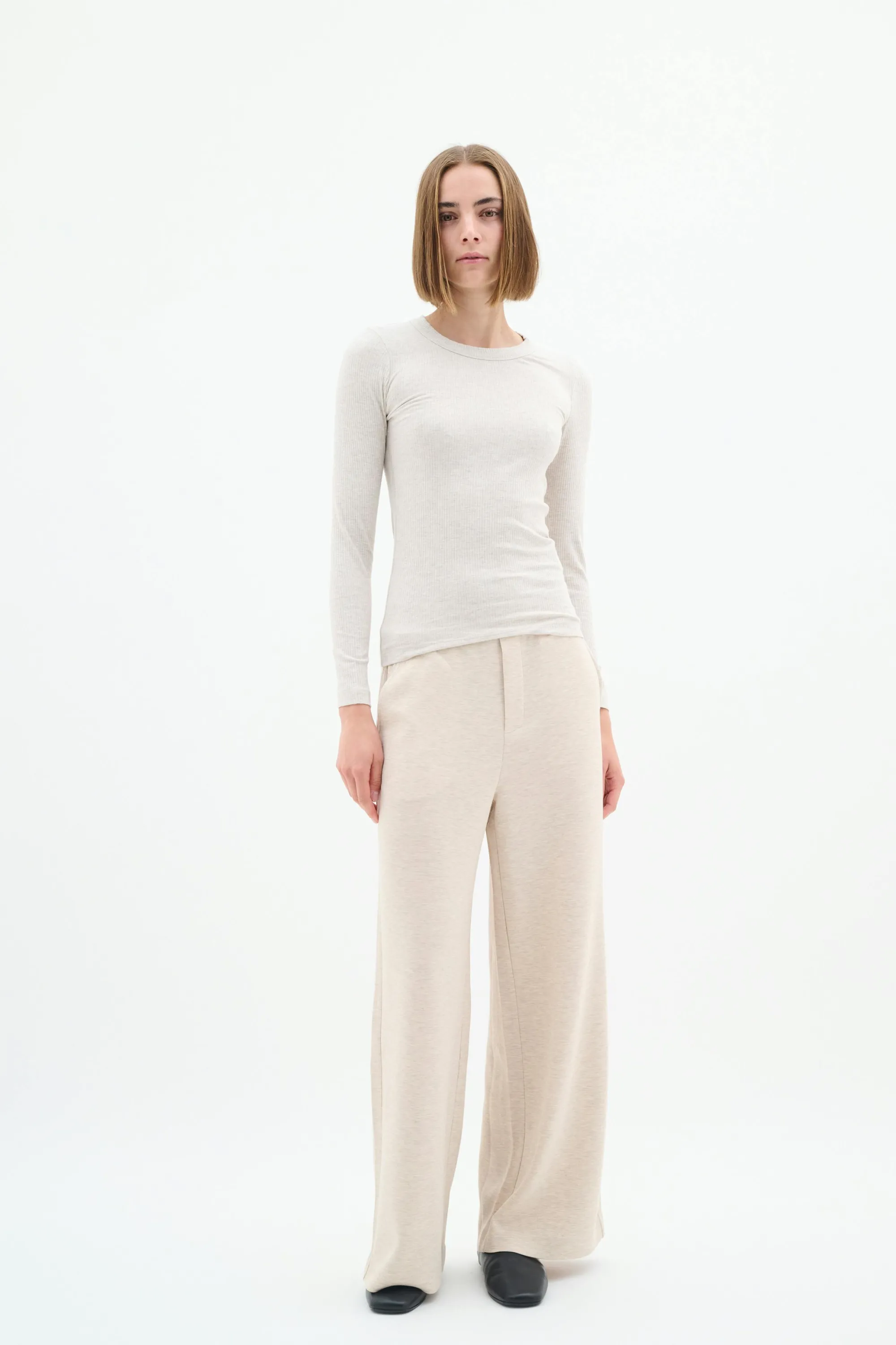InWear T-shirts & Toppe | DagnaIW Melange langærmet T-shirt