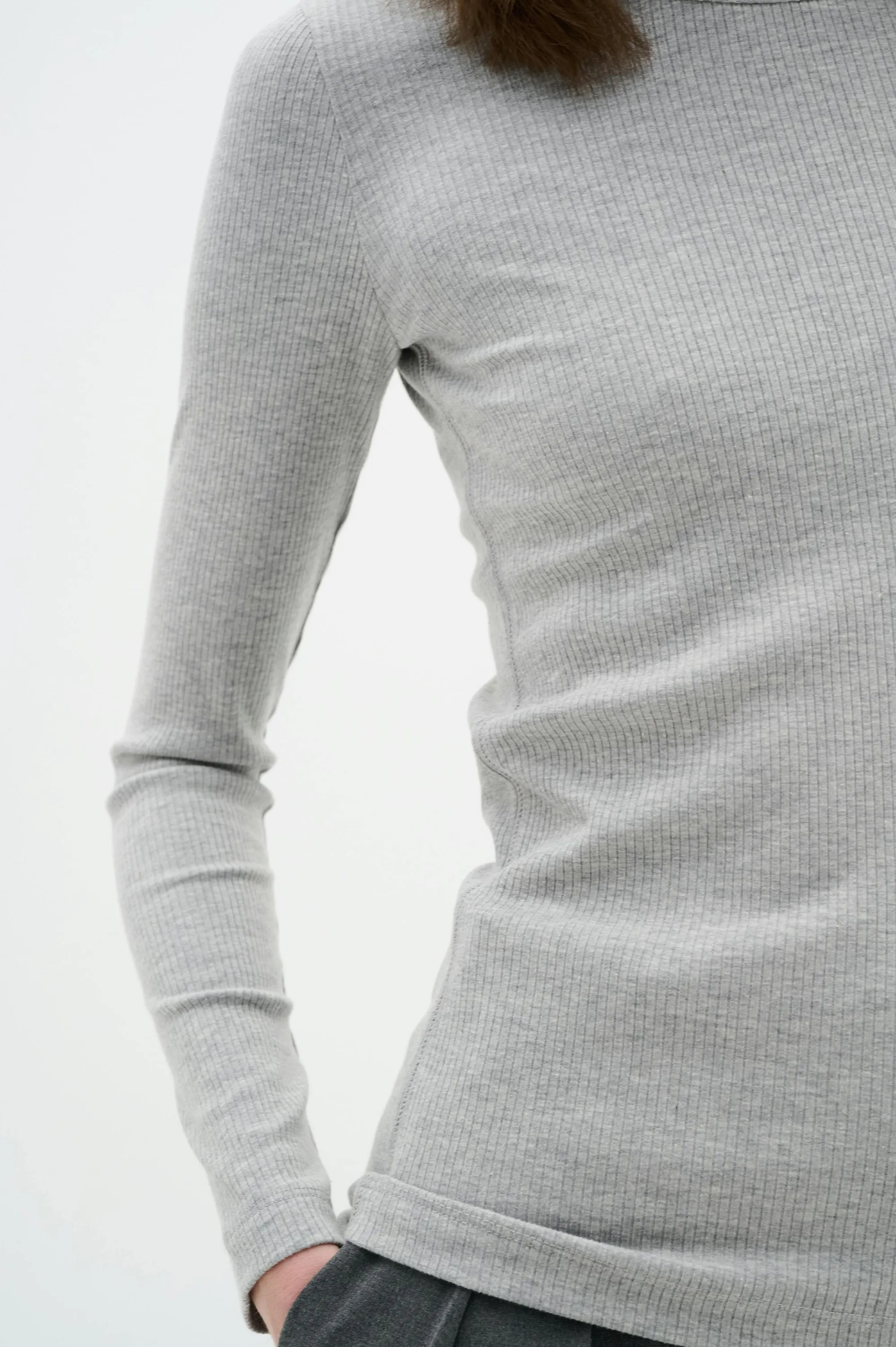 InWear T-shirts & Toppe | DagnaIW Melange langærmet T-shirt
