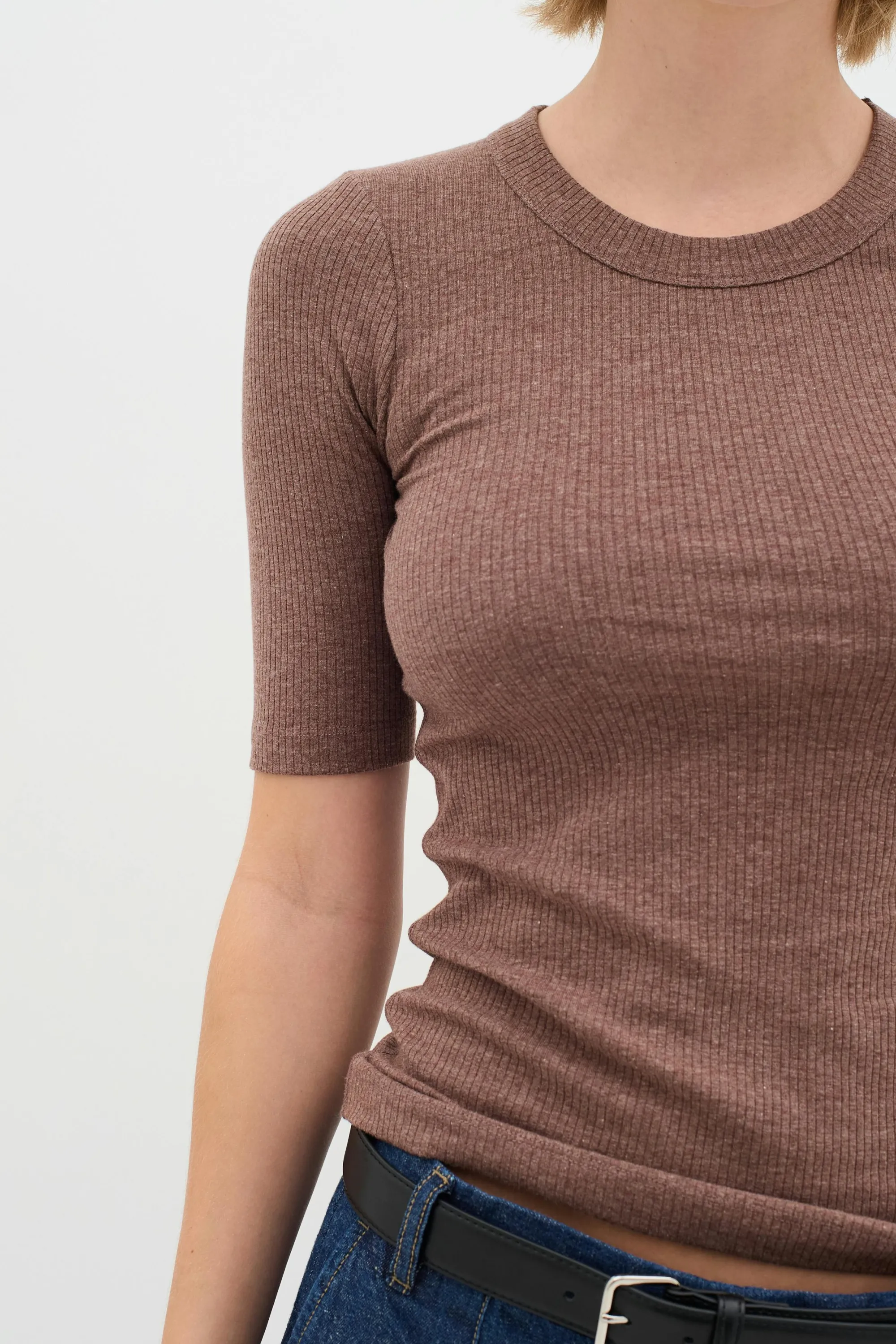InWear T-shirts & Toppe | DagnaIW Melange T-shirt