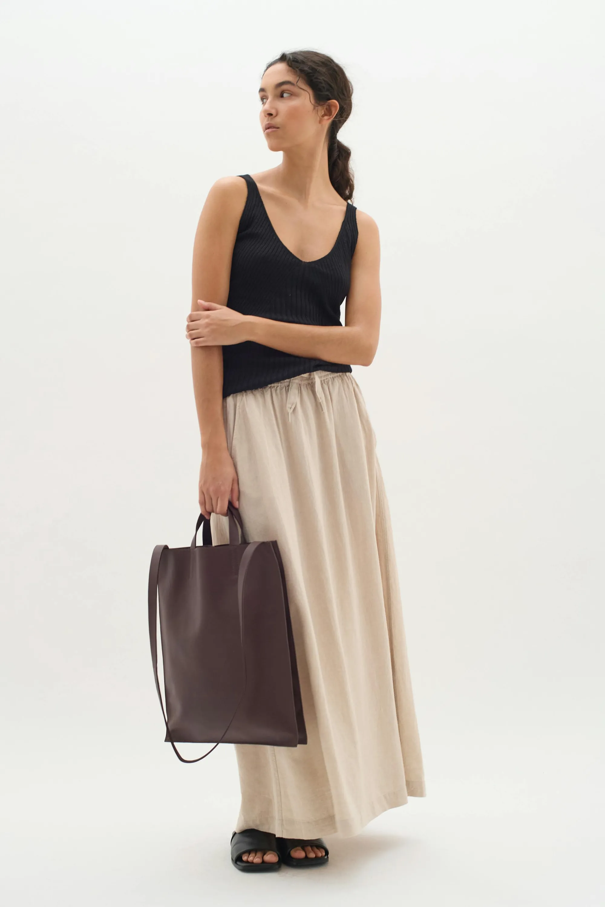 InWear Nederdele | EllieIW Hør Nederdel