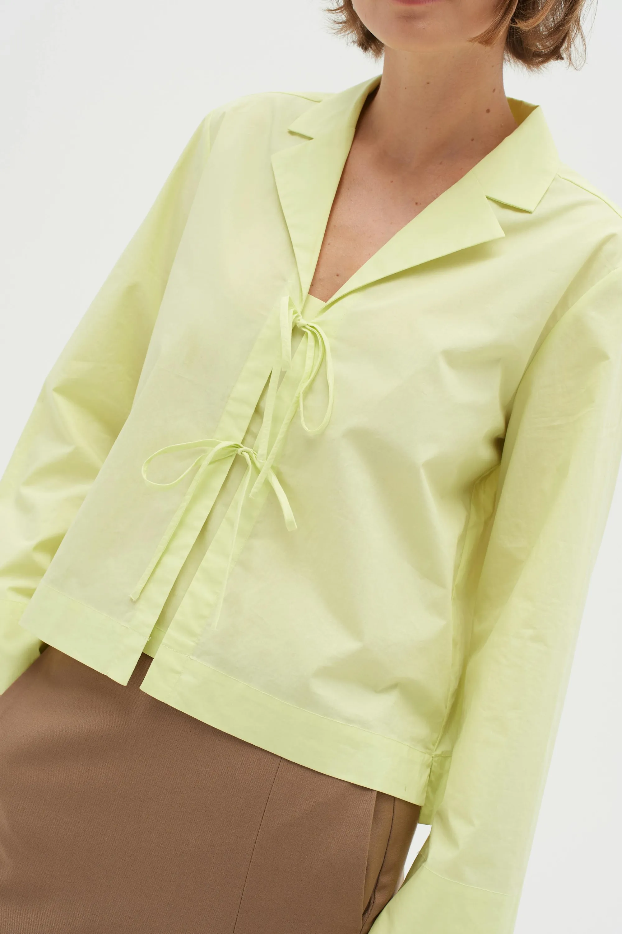 InWear Skjorter & Bluser | HelveIW Cropped Skjorte