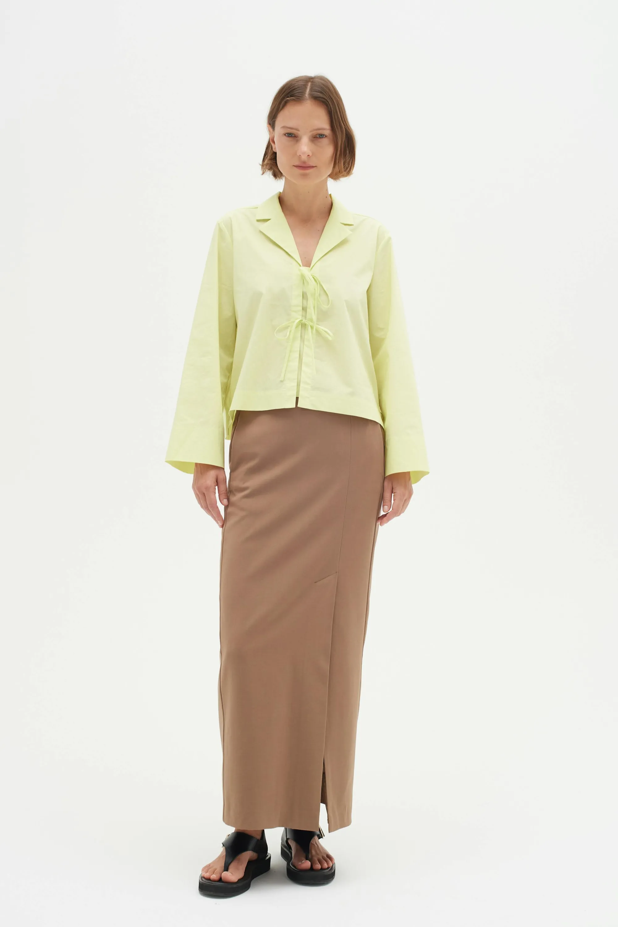 InWear Skjorter & Bluser | HelveIW Cropped Skjorte