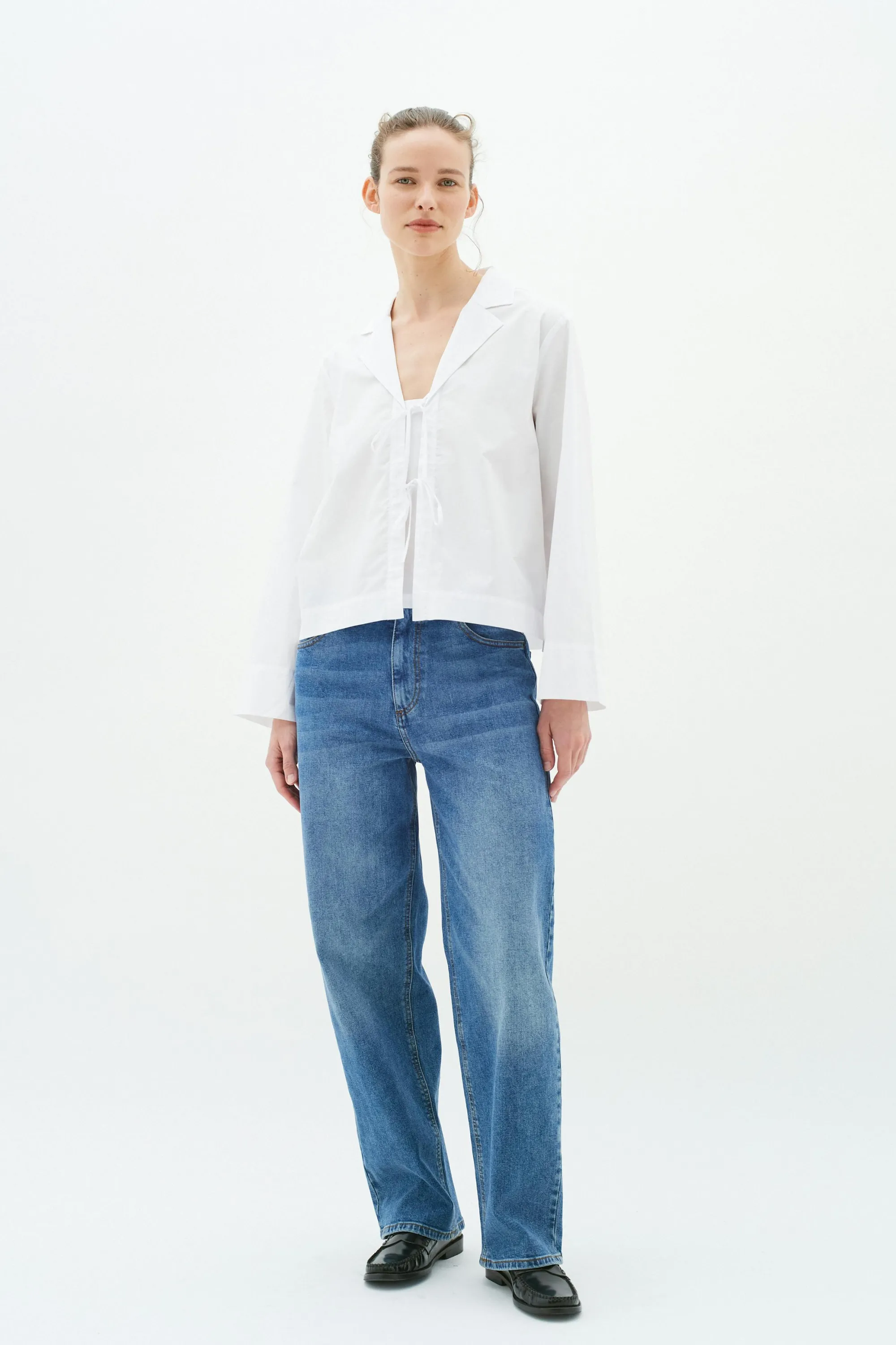 InWear Skjorter & Bluser | HelveIW Cropped Skjorte