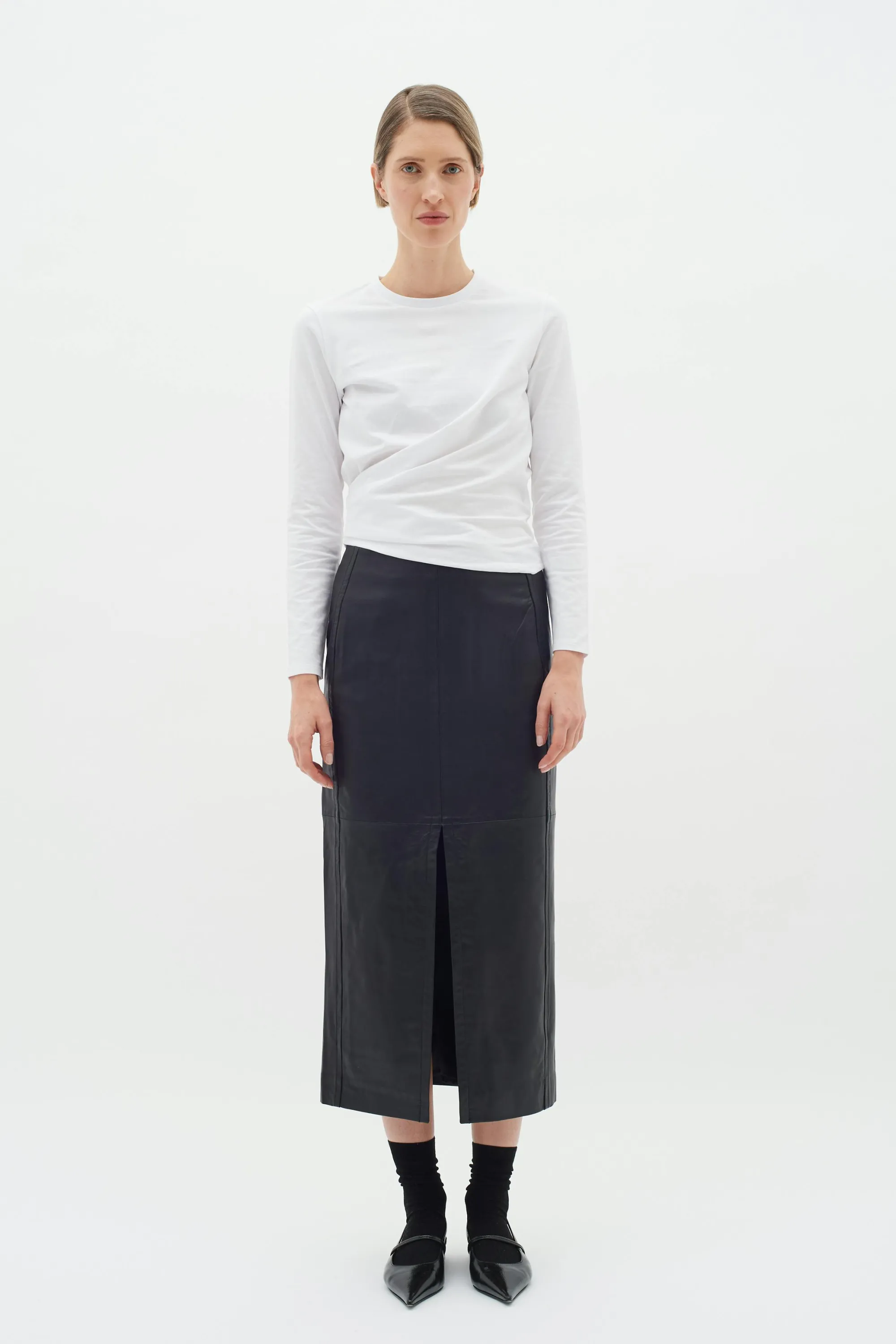 InWear Nederdele | KamaIW læder Nederdel