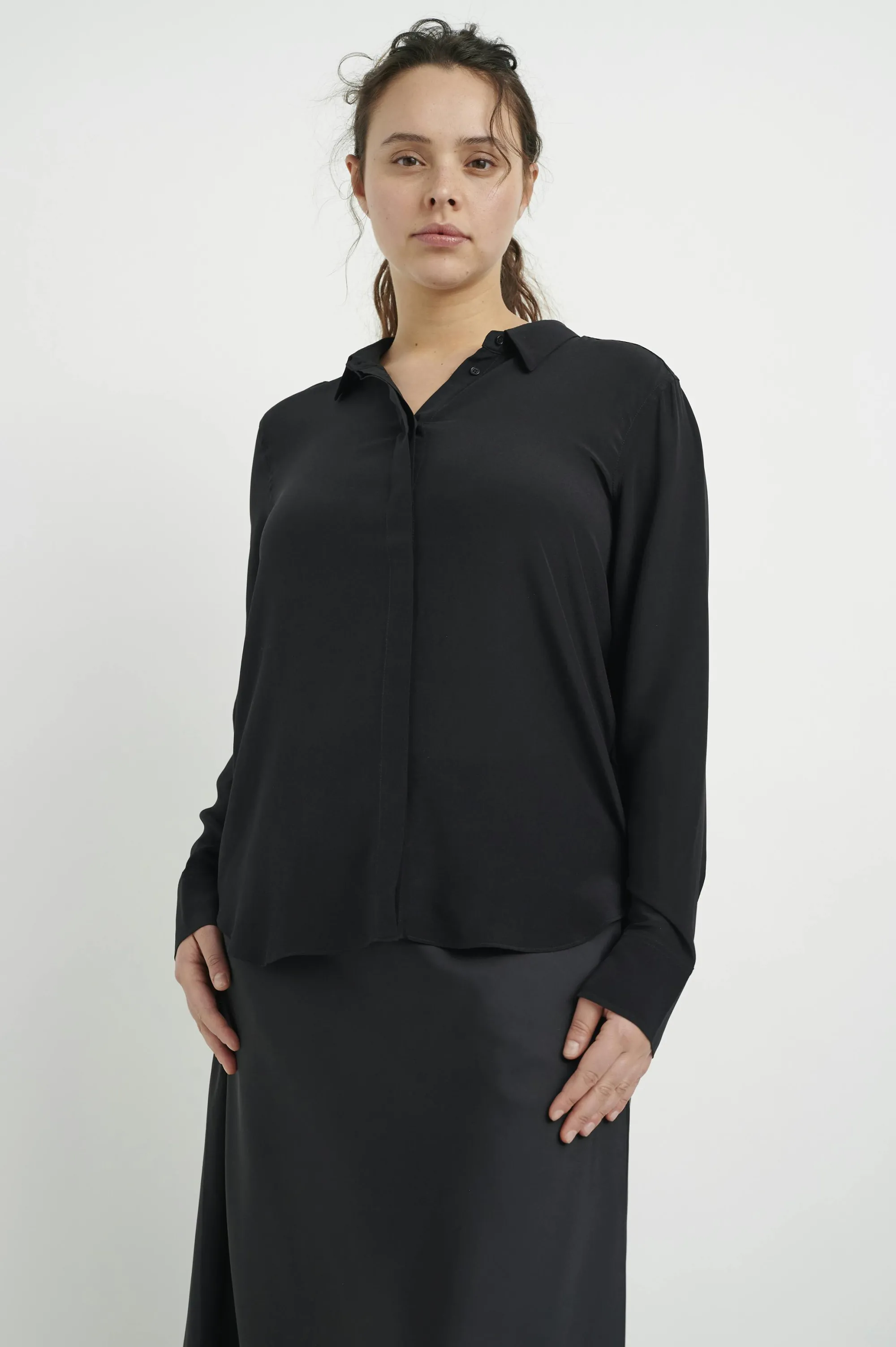 InWear Skjorter & Bluser | LucieIW Classic Silke Skjorte