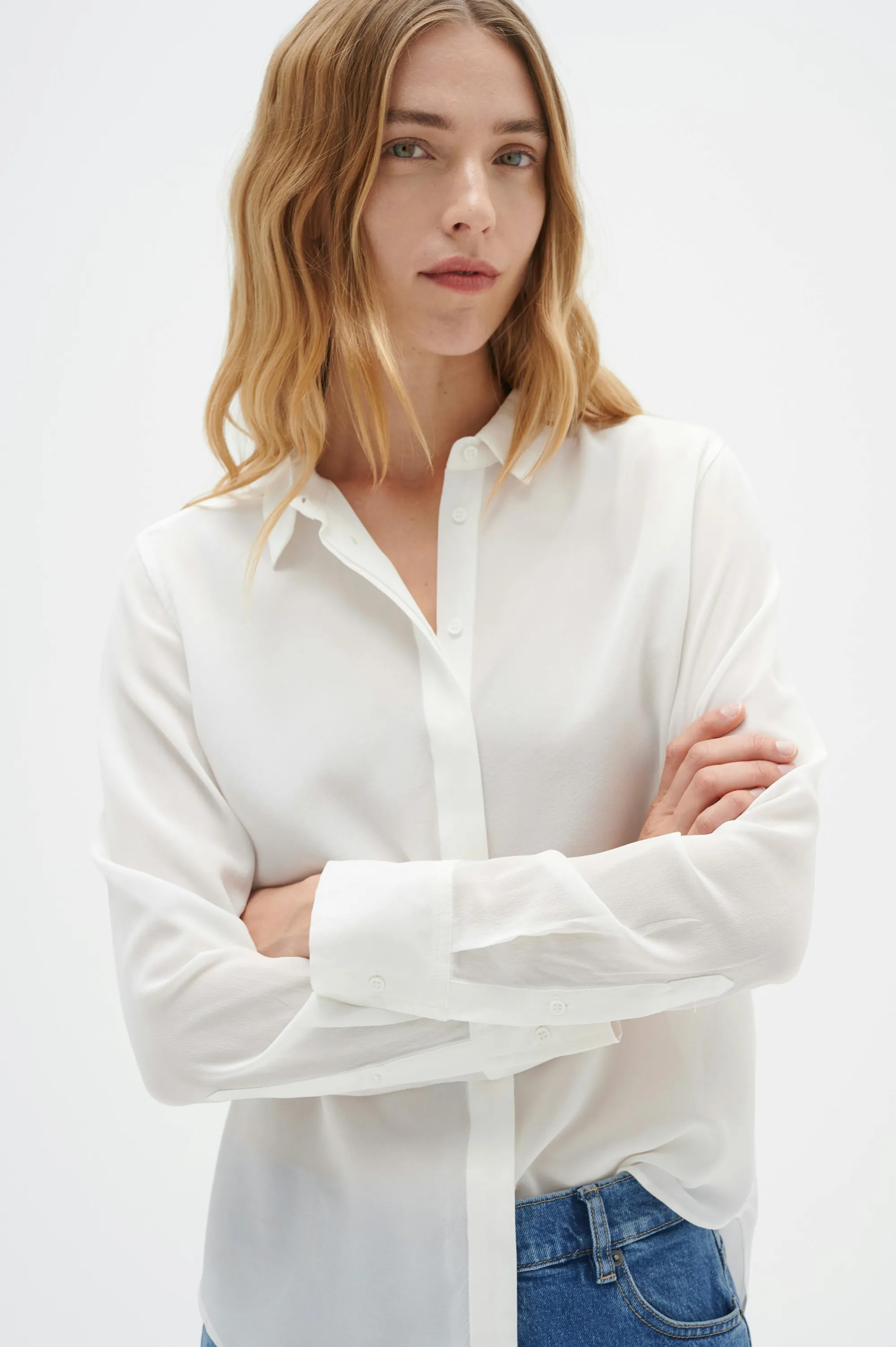 InWear Skjorter & Bluser | LucieIW Classic Silke Skjorte
