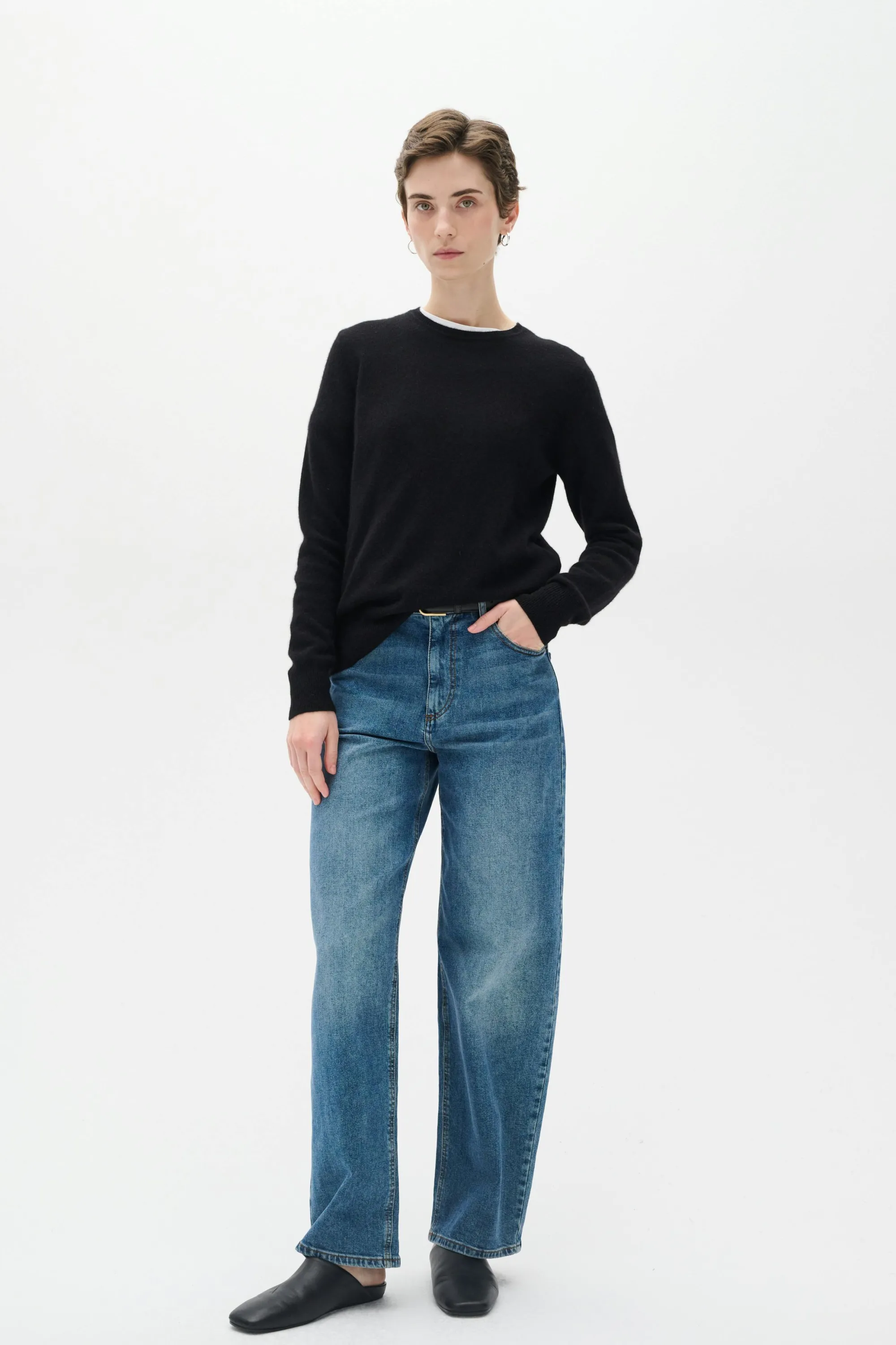 InWear Strik | LukkaIW Crew-neck  Kashmir Pullover