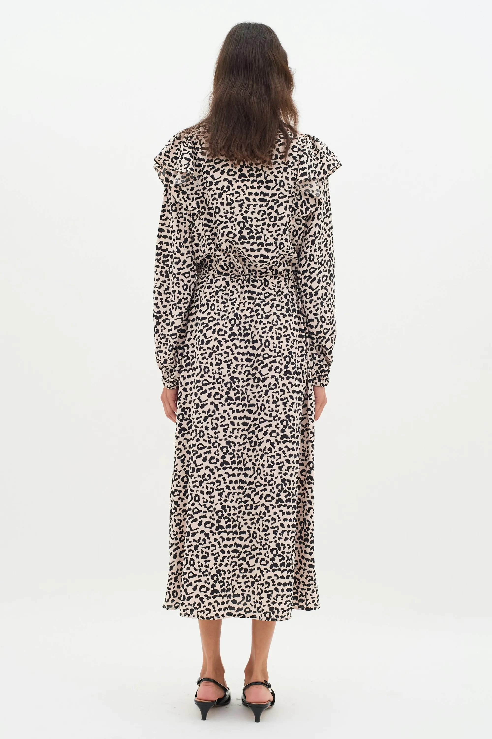 InWear Kjoler | NinahIW V-neck Leopard Kjole