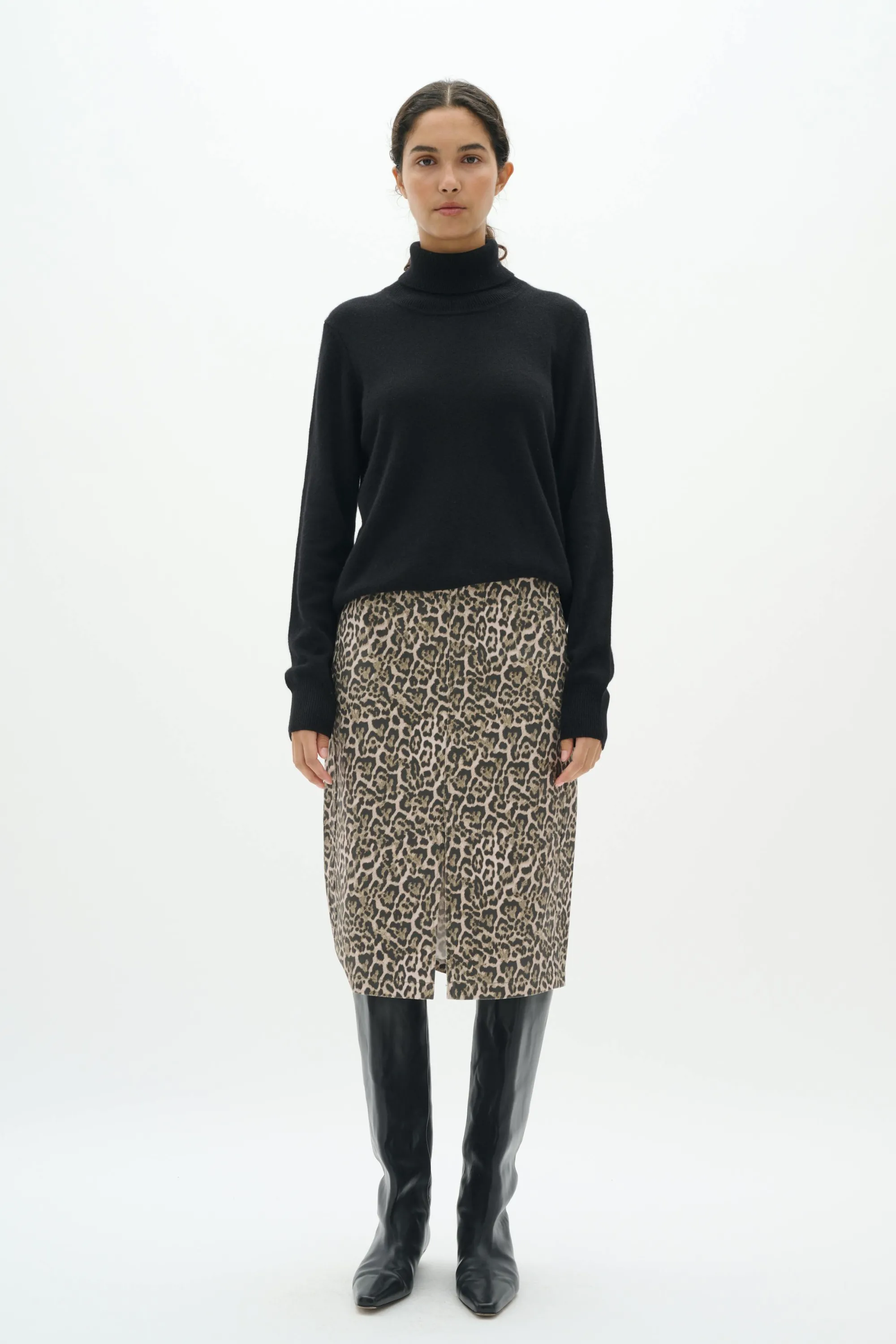 InWear Nederdele | RiverIW leopard Nederdel