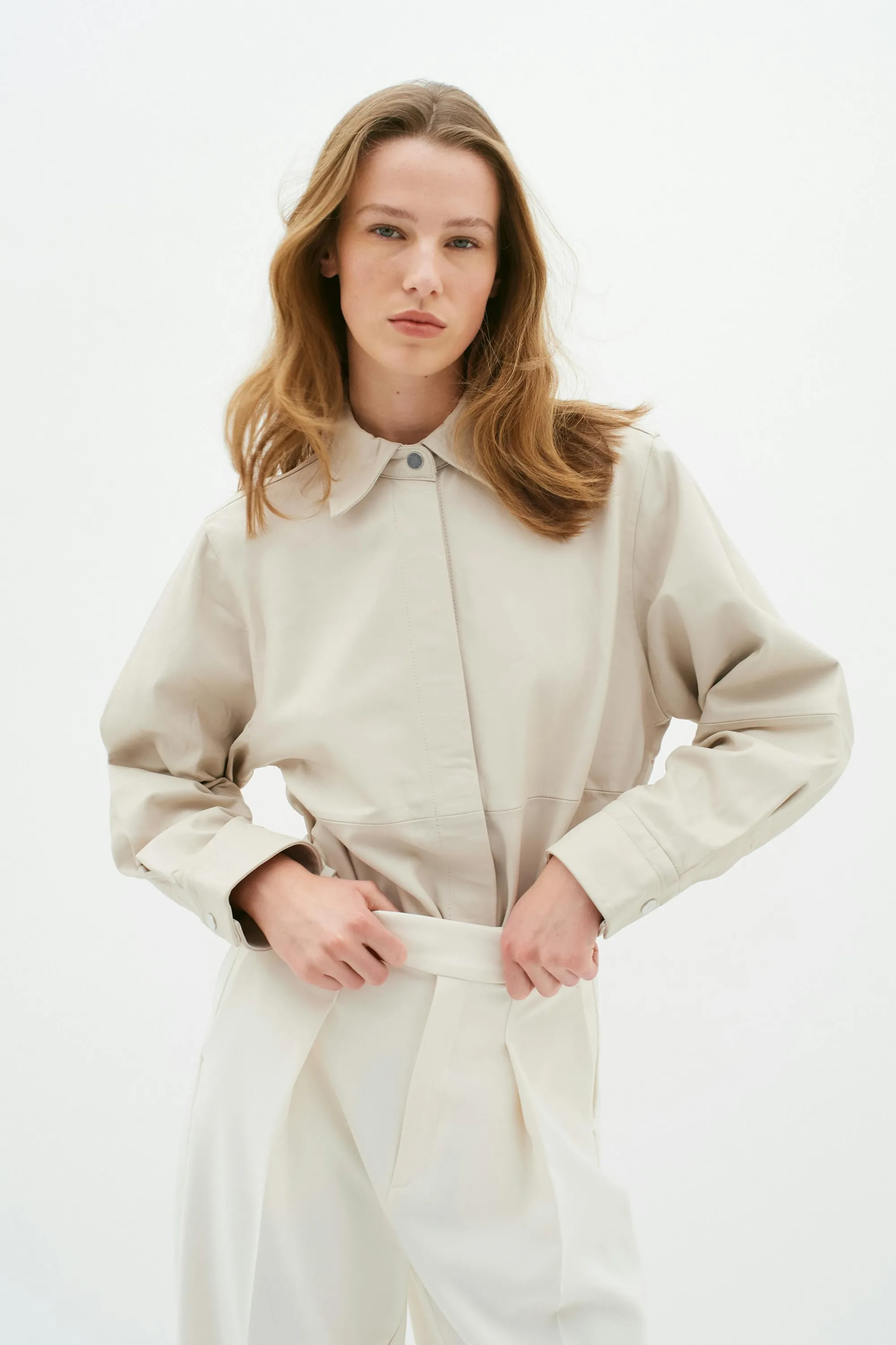 InWear Skjorter & Bluser | ZaciIW Læder Skjorte
